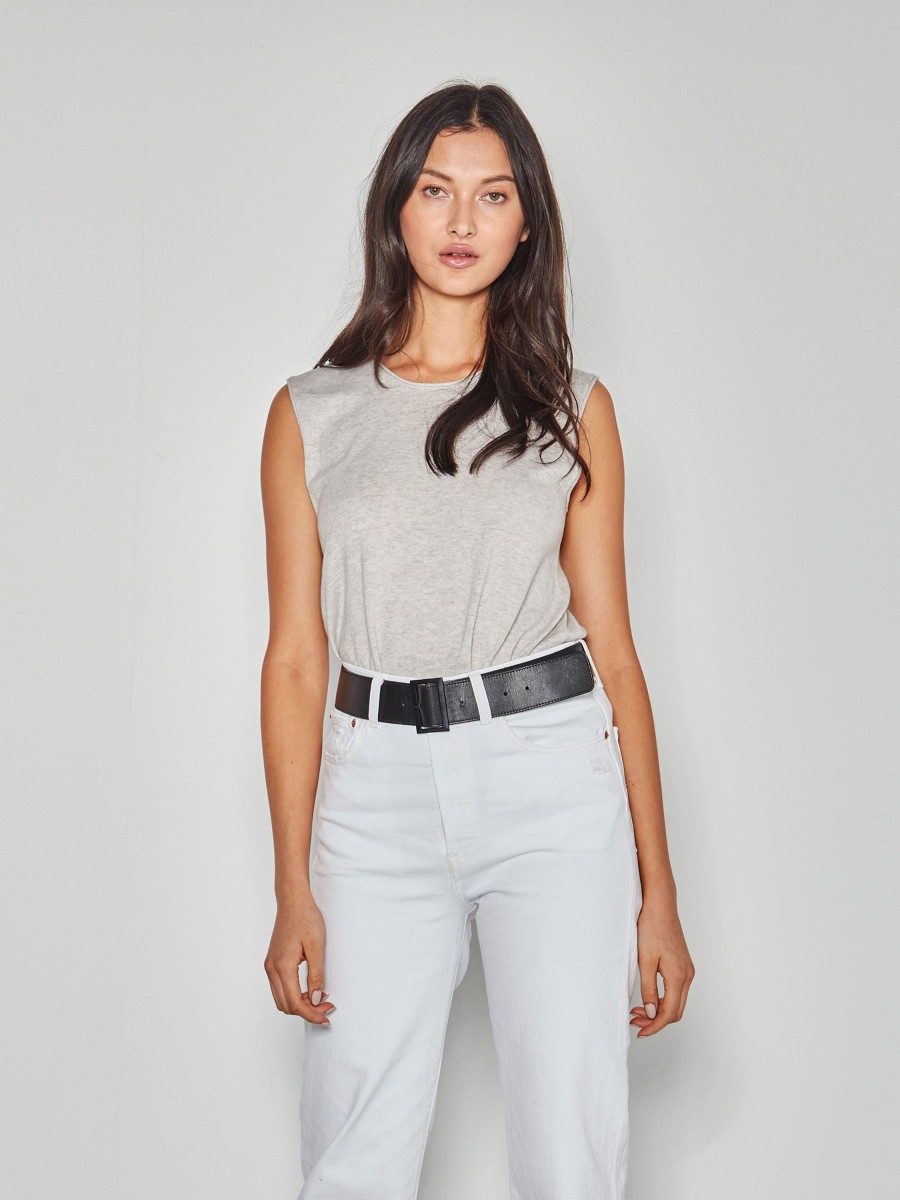 JHL Wide Trackpant (Cotton Cashmere) Grey Marle – Juliette Hogan